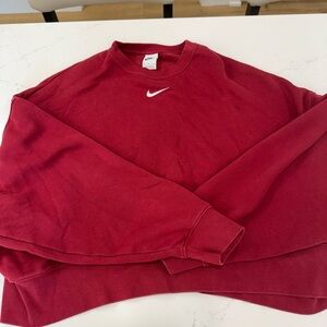 Nike Women's Crimson Crewneck Sweatshirt